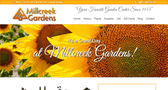Desktop Screenshot of millcreekgardens.com